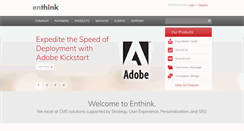 Desktop Screenshot of enthink.com